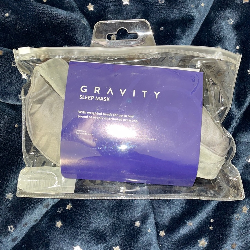 WEIGHTED sleep mask